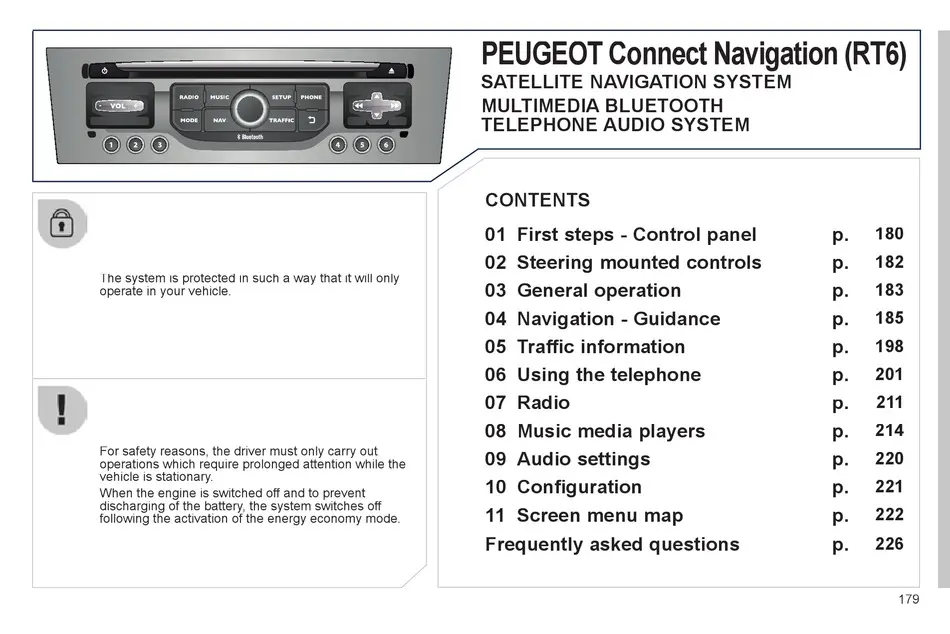 radio peugeot 308 instrukcja - Co oznacza Service w Peugeot 308