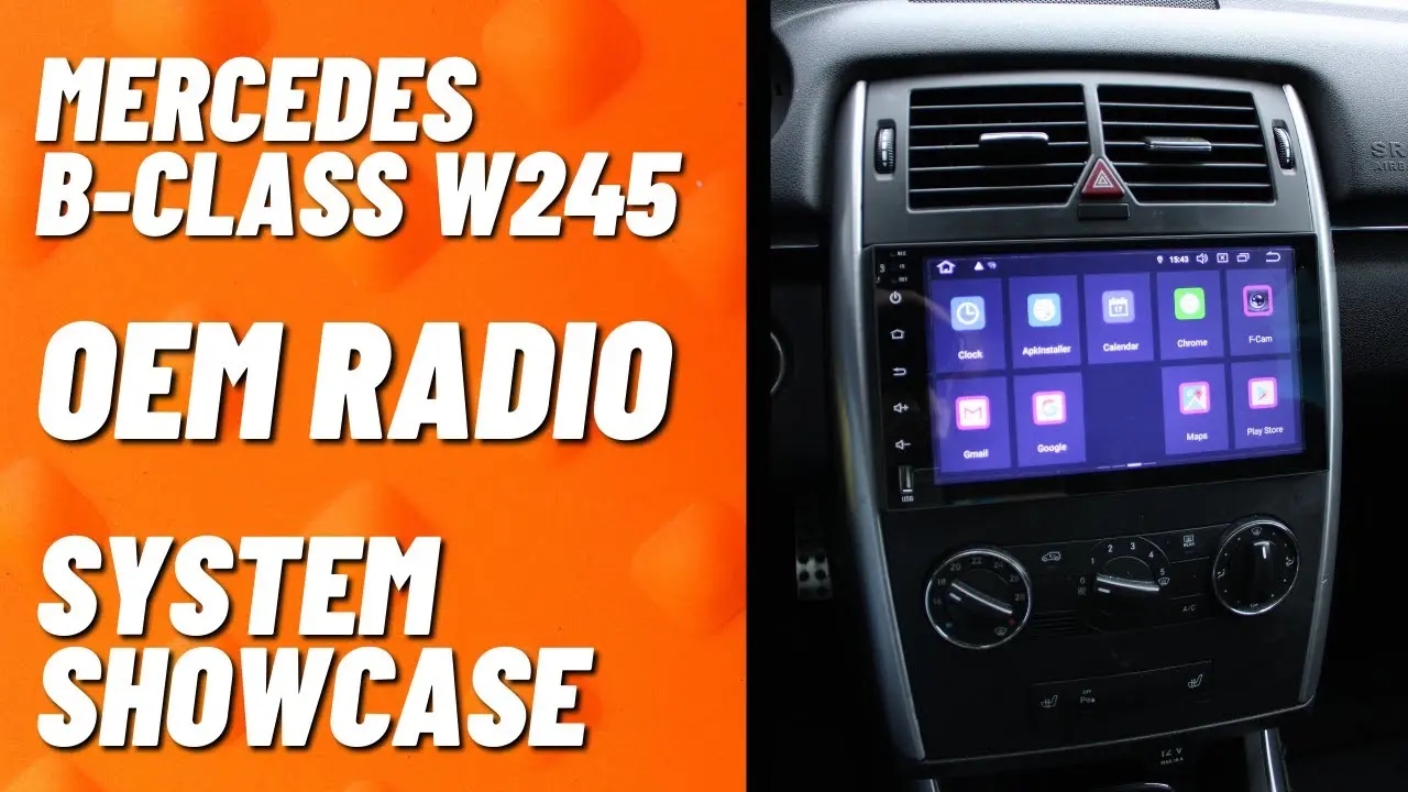 mercedes b klasa radio - Ile kosztuje 4 letni Mercedes