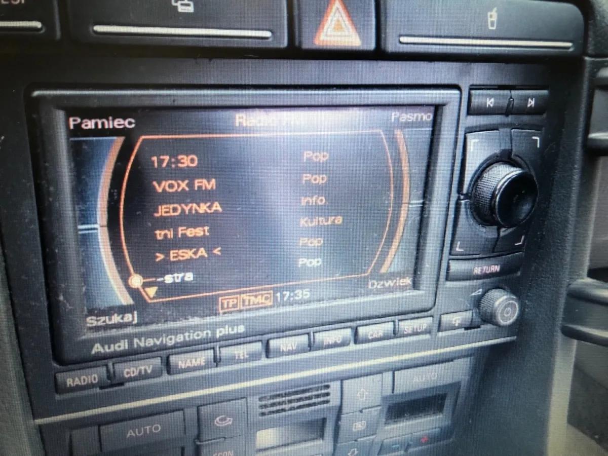 radio z nawigacją audi a4 b6 - Ile litrów ma zbiornik paliwa Audi A4 B6
