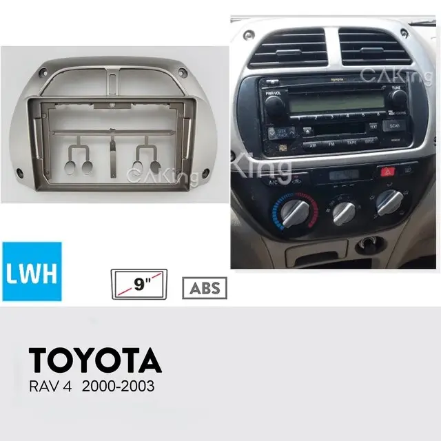 2000 toyota rav4 radio wymiary - Ile pali Toyota RAV4 2.0 benzyna