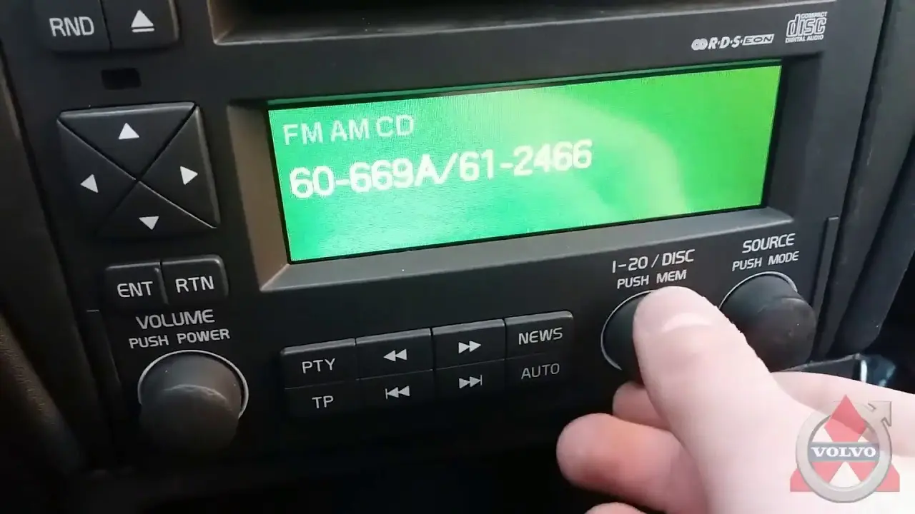 jak odblokować radio volvo fh - Jak wlaczyc radio w Volvo